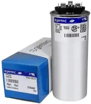 45+10 uf/MFD 370 VAC volts Round Dual Run Capacitor 50/60 Hz , JustCapacitors