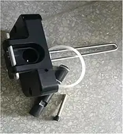 1 Set Special Single Head Black Front Panel Door,Compatible for CY Soft Serve Machines Ice Cream Makers Spare Parts Discharge Valve Assembly