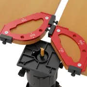 Corner Jig Router Template Corner Routing Guide Quick Jig Router Bit Template with Removable Clip Arc Cutting Auxiliary