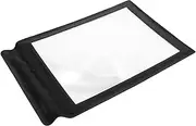 Beaupretty Portable Magnifying Tool for Seniors Page Magnifier for Reading Books Newspapers Magazines Handheld Lightweight Easy to Use Reading Aid