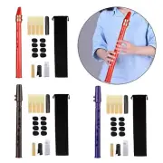 Mini Pocket Saxophone with Mouthpiece Reeds for Music Lovers Adult Beginner
