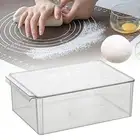 Bread Dough Proofing Box 6L Stackable Box Food Storage Bin Clear Container with