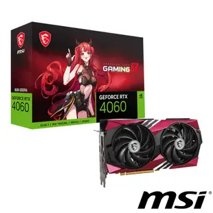 微星 GeForce RTX 4060 GAMING X 8G MLG 顯示卡