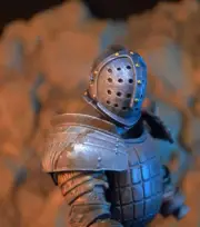 1/12 Scale Mythical Legion Faceless Knight Helmet Head Sculpt Model