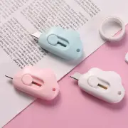 Mini Cloud Kawaii Utility Knife Portable Unpack Express Paper Cutter Student Sch