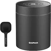 OUTPEAK Neo 2025 Kilo Auto Vacuum Coffee Canister, 1.5L Capacity for 17.6oz of Coffee Beans, One-Button Operation, Stainless Steel Coffee Storage Container with Scoop (Barista Champion's Choice)