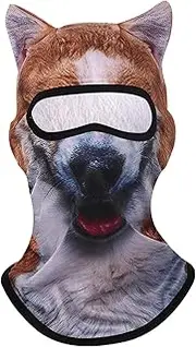 Sunproof Face Cover,Cute Animal Ski Masque Hood - Sun Protection Head and Face Covering Full Cover for Fishing Camping