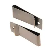 2pcs Spring Buckle Sheath Clip Antique Bronze Pockets Wallet Key Hooker DIY Tool
