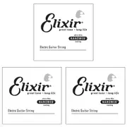 3x Elixir #15242 Electric Guitar Instrument Nano Coating 0.042 Single String