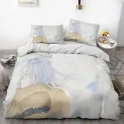 o600 Reincarnated- Slime -Anime- Duvet Cover Set - 3D Digital -Print -Ultra-Soft Microfiber, 3 Piece- Bedding Set with Zipper -Closure,- Includes- 1 C