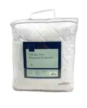 Ella Jayne Home Allergy & Dust Mite Free Mattress Protector - White - Size Full