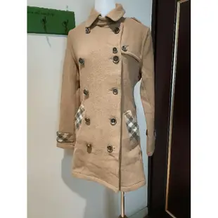 BURBERRY BRIT 100%羊毛外套/大衣