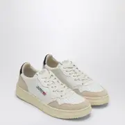 [AUTRY] Medalist Trainer In White/black Leather And Suede 39 IT White