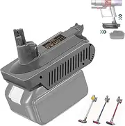 Adapter Suitable for Makita 18V Lithium ion Battery Converter to Dyson V10 Series Vacuum Cleaners Cordless Vacuum