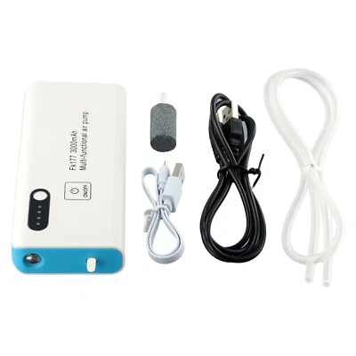 Compact and Lightweight Oxygen Pump for Live Bait Bucket in Fishing Adventures