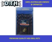 PREMIUM QUALITY HIGH SPEED STEEL DRILL BITS STAINLESS STEEL 1-13MM