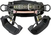Weaver Leather 8-185-LG Weaver Arborist WLC-7 Saddle with Leg Straps Featuring Memory Foam Pads, Large