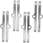 HORIALENCE 4pcs Valve Cover Spreader Rods Engine Cover Attachment for Engines Durable Hold Down Kit Compatible with Sbc Fit and Compact Design
