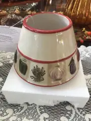 Home Interiors And Gifts Ceramic Candle Capper Shade