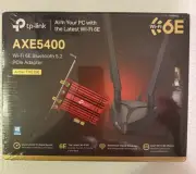 TP-Link AXE5400 Intel WiFi 6E Bluetooth 5.2 PCIe WiFi Card for PC Archer TXE75E