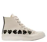 [COMME des GARCONS PLAY CONVERSE] Converse Multi 黑心高幫
