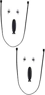 Ipetboom 2 Sets Filter Airplane Wired Noise Cancelling Headphones for Concerts Noise Cancelling Ear Buds Headphones Noise Reduction Headphones Earphones