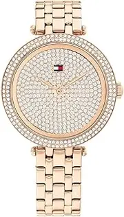 [Tommy Hilfiger] Women's Natalie Watch, GOLD/GOLD, 34MM