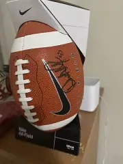 Dre’Mont Jones Autographed Nike Football