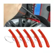 Car Tire Changing Rim Protector 5 Pcs Wheel Changing Rim Savers 15cm Auto Tir...