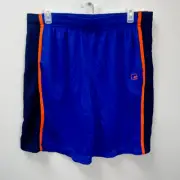 And1 Athletics Blue/Orange/Black Basketball Gym Shorts Men’s Size 2XL 11" Inseam