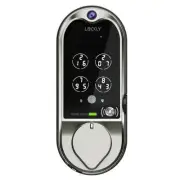 Lockly Vision Smart Deadbolt Video Lock - Satin Nickel Finish Built-in Video