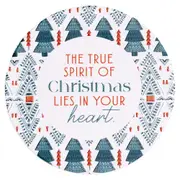 Splosh Christmas - Christmas Heart Ceramic Coaster