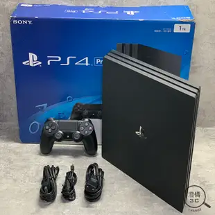 『澄橘』SONY PS4 PRO 1TB CUH-7017B 電玩 遊戲 主機 黑 二手 中古《歡迎折抵》A64013