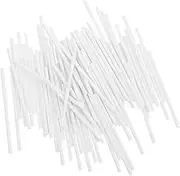 Vaguelly 100pcs Lollipop Paper Sticks for DIY Candy Convenient Treat Support for Cake Pops Desserts for Party Decorations and Sharing