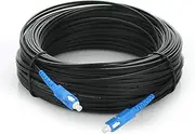 30m Outdoor SC/UPC-SC/UPC, 3.0mm, Single Mode 9/125, Simplex, Fiber Patch Cable, SC to SC