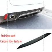 Carbon fiber Rear Bumper Lip protector Cover Trim For Jaguar E-PACE 2018-2021