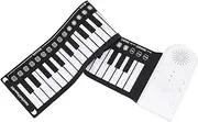 ibasenice Portable Foldable Roll Up Piano Keyboard Lightweight Silicone Design for Easy Travel for Adults Built Speaker for Enhanced Sound Experience