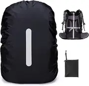 PINEPAN Rain Cover for Backpacks with 2 Non-Slip Waterproof Rain Cover Reflector Backpack Cover with Rain Cover for Camping Hiking Backpack with Storage Bag 15-100L