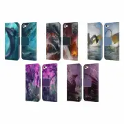 PIYA WANNACHAIWONG DRAGONS OF SEA AND STORMS LEATHER BOOK CASE FOR iPOD TOUCH