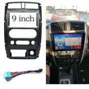 2 DIN car Android frame Car Radio Fascia For Suzuki Jimny 2007-2016 Dash Dashboard Frame Panel Trim Kit Stereo frame cord