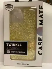 Case-Mate Apple iPhone Twinkle Stardust Case For iPhone 12 Pro Max - Gold
