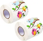 GRADENEVE 2 Rolls Waterproof Sticker Classroom Border Paper Cartoon Bulletin Board Border Festival Border Paper Cartoon Border Sticker Bulletin Board Decorations Delicate Sticker Border Trim