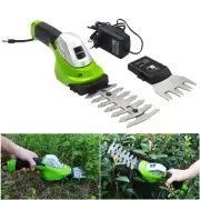 7.2V Rechargeable Cordless Hedge Trimmer Shrubber Shear Grass Brush Cutter NEW