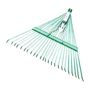 Garden Leaf Rake Head Fallen Leaves Rake Multipurpose 24 Tines Directly Replace