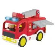 ELC 22.5cm Happyland Light/ Sounds Fire Truck Engine For Kids Children Play Toy