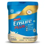 Ensure Plus Powder - 1 Kg (Vanilla), BlueVariant