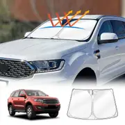 WindScreen Sun Shade for Ford Everest 2015-2022 Blocks UV Rays Foldable Custom Wind Screen Sun Visor Protector