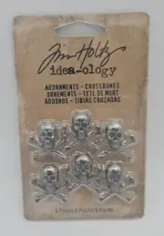 Tim Holtz Idea-Ology -Crossbones - Item # TH93089- New