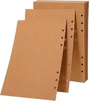 UTHCLO 60 Sheets Loose Leaf Notebook Paper Binder Refills Notepad Replacement Refills Smooth Paper for Planner