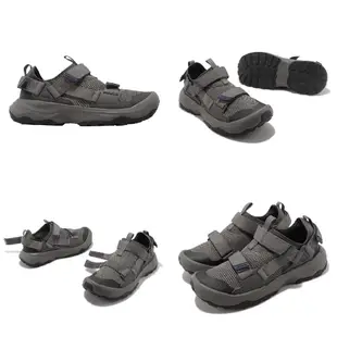 Teva 水陸兩棲鞋 Outflow Universal 戶外 速乾網布 魔鬼氈可調整 男鞋 女鞋 黑 灰 黃【ACS】